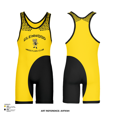 Glenwood Wrestling Club 30986087 Wrestling Singlet - 105