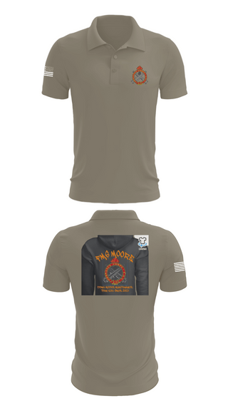 Short Sleeve Performance Polo, FMS Moore, Army, Teamtime, Team time, sublimation, custom sports apparel, team uniforms, spirit wear, spiritwear, sports uniforms, custom shirts, team store, custom team store, fundraiser sports, apparel fundraiser