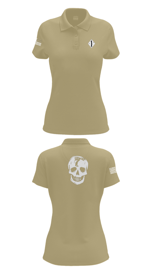 Womens Short Sleeve Performance Polo, 3/7 Kilo 3rd, Marines, Teamtime, Team time, sublimation, custom sports apparel, team uniforms, spirit wear, spiritwear, sports uniforms, custom shirts, team store, custom team store, fundraiser sports, apparel fundraiser