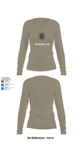 USS AMERICA LHA6 62231282 Women's Long Sleeve V-neck Shirt - 59