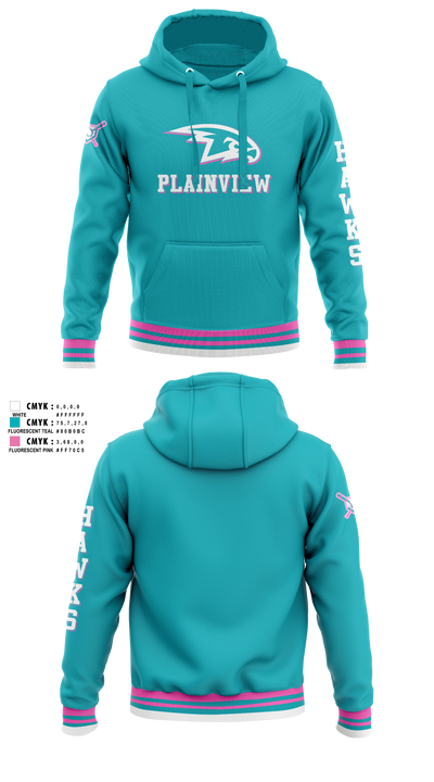Plainview Hawks Hoodie - 33