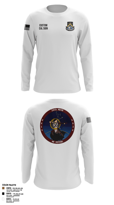 24th MDSB 11455369 Long Sleeve Performance Shirt 106