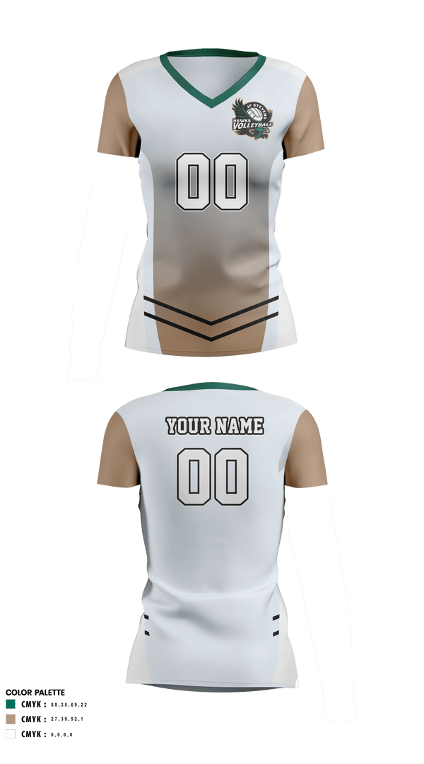 Women's Short Sleeve Vneck Shirt, John P Stevens High School Volleyball, Women's Volleyball, Teamtime, Team time, sublimation, custom sports apparel, team uniforms, spirit wear, spiritwear, sports uniforms, custom shirts, team store, custom team store, fundraiser sports, apparel fundraiser