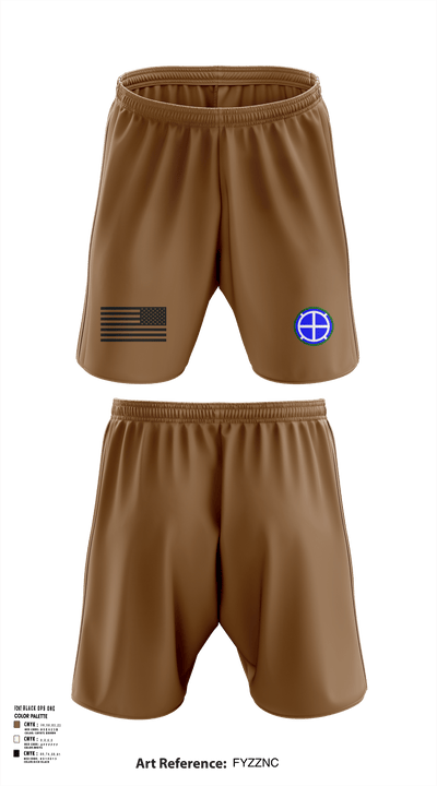 A co 935th ASB 3rd Platoon 87563624 Athletic Shorts With Pockets - 126
