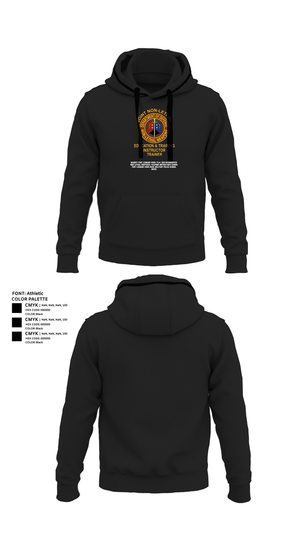 Hoodie, MARDET Fort Leonard Wood (FLW) DoD Interservice Non-Lethal Individual Weapons Instructor's Course Fort Leonard Wood Basic Military Police School House, , Teamtime, Team time, sublimation, custom sports apparel, team uniforms, spirit wear, spiritwear, sports uniforms, custom shirts, team store, custom team store, fundraiser sports, apparel fundraiser