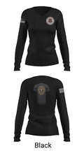 BOLC 187TH 66785601 Women's Long Sleeve V-neck Shirt - 37