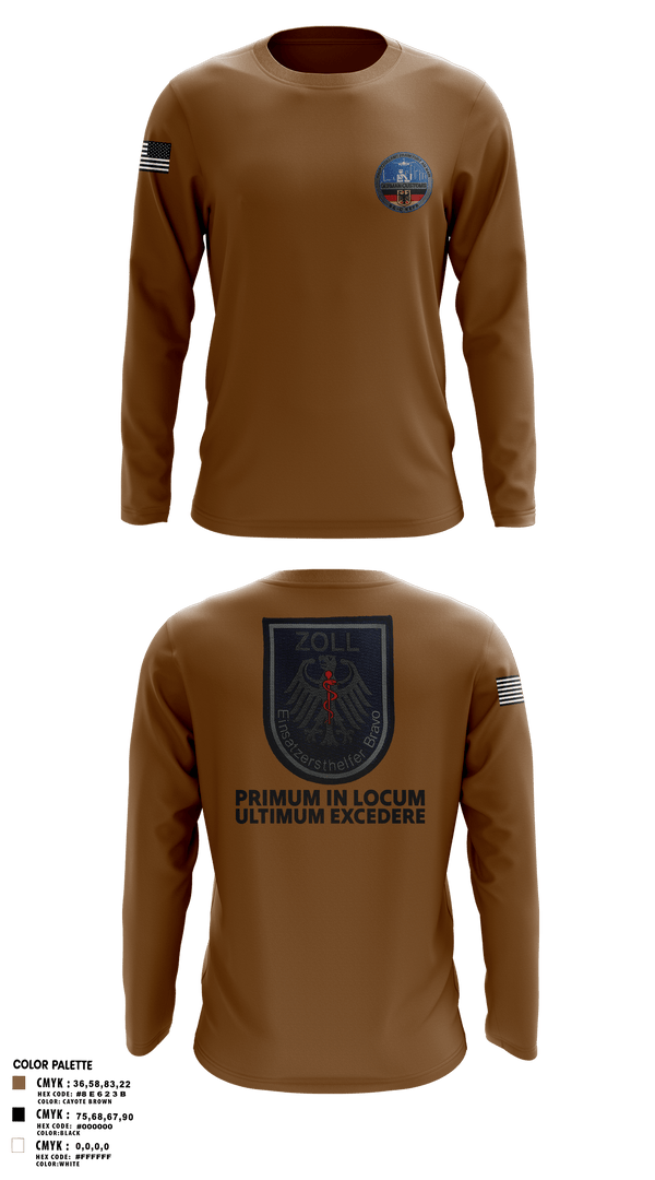 Long Sleeve Performance Shirt, Bravo Medics Zoll, Police, Teamtime, Team time, sublimation, custom sports apparel, team uniforms, spirit wear, spiritwear, sports uniforms, custom shirts, team store, custom team store, fundraiser sports, apparel fundraiser