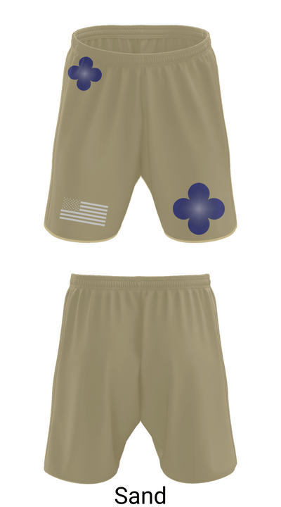 338th Army Band 31554965 Athletic Shorts With Pockets - 89