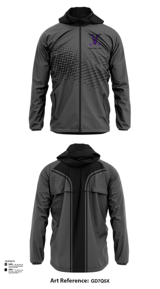 Windbreaker, Niles North High School Track and Field, Track & Field, Teamtime, Team time, sublimation, custom sports apparel, team uniforms, spirit wear, spiritwear, sports uniforms, custom shirts, team store, custom team store, fundraiser sports, apparel fundraiser