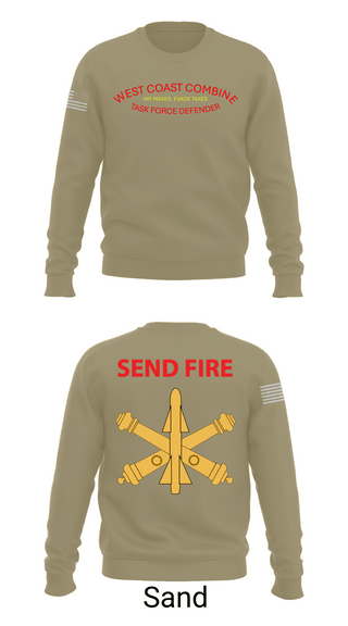 Crew Neck Sweatshirt, Task Force Defender, , Teamtime, Team time, sublimation, custom sports apparel, team uniforms, spirit wear, spiritwear, sports uniforms, custom shirts, team store, custom team store, fundraiser sports, apparel fundraiser