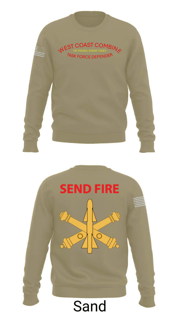 Crew Neck Sweatshirt, Task Force Defender, , Teamtime, Team time, sublimation, custom sports apparel, team uniforms, spirit wear, spiritwear, sports uniforms, custom shirts, team store, custom team store, fundraiser sports, apparel fundraiser