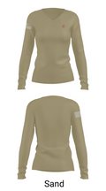 355th MCT 56775137 Women's Long Sleeve V-neck Shirt - 97