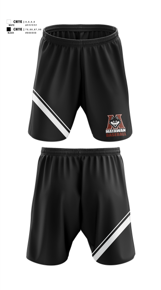 Athletic Shorts With Pockets, Matawam Huskies, Baseball, Teamtime, Team time, sublimation, custom sports apparel, team uniforms, spirit wear, spiritwear, sports uniforms, custom shirts, team store, custom team store, fundraiser sports, apparel fundraiser