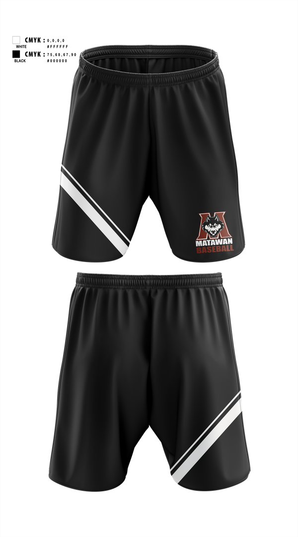 Athletic Shorts With Pockets, Matawam Huskies, Baseball, Teamtime, Team time, sublimation, custom sports apparel, team uniforms, spirit wear, spiritwear, sports uniforms, custom shirts, team store, custom team store, fundraiser sports, apparel fundraiser