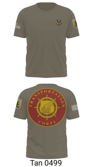 Short Sleeve Performance Shirt, 189th Transportation Company, , Teamtime, Team time, sublimation, custom sports apparel, team uniforms, spirit wear, spiritwear, sports uniforms, custom shirts, team store, custom team store, fundraiser sports, apparel fundraiser