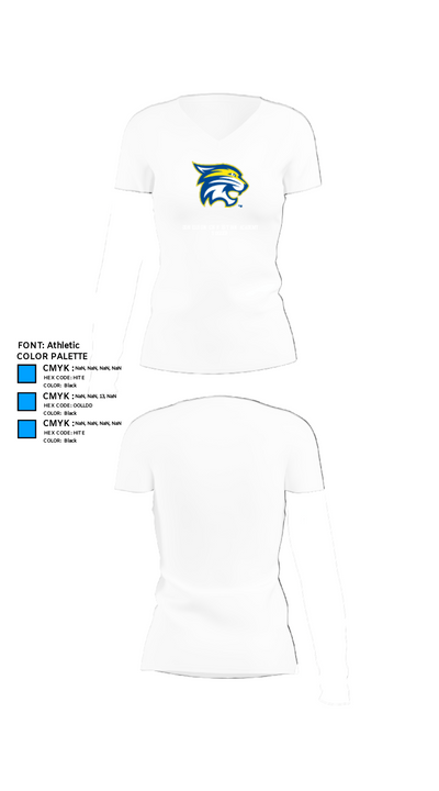 Donelson Christian Academy Soccer 52053561 Women's Short Sleeve V-neck Shirt - 18