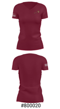 Salem High School Baseball 58296285 Women's Short Sleeve V-neck Shirt - 30