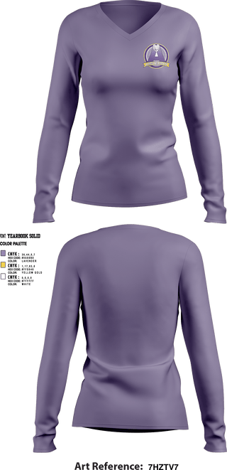 Women's Long Sleeve Vneck Shirt, Amsterdam High School Volleyball, Men's Volleyball, Teamtime, Team time, sublimation, custom sports apparel, team uniforms, spirit wear, spiritwear, sports uniforms, custom shirts, team store, custom team store, fundraiser sports, apparel fundraiser