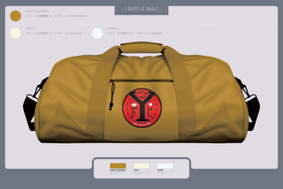 Duffle Bag, YFC, Men's Soccer, Teamtime, Team time, sublimation, custom sports apparel, team uniforms, spirit wear, spiritwear, sports uniforms, custom shirts, team store, custom team store, fundraiser sports, apparel fundraiser