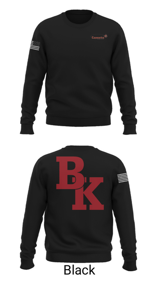 Crew Neck Sweatshirt, Bishop Kelley High School Tennis, Tennis, Teamtime, Team time, sublimation, custom sports apparel, team uniforms, spirit wear, spiritwear, sports uniforms, custom shirts, team store, custom team store, fundraiser sports, apparel fundraiser