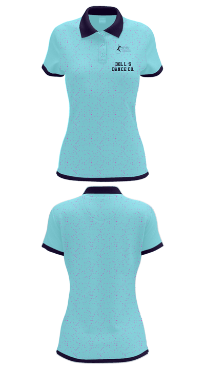 Doll’s Dance Co. 34850438 Women's Short Sleeve Performance Polo  - 30