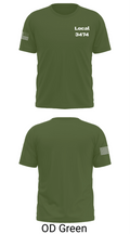 Local 3474 65707926 Old School Cotton Feel Shirt - 50