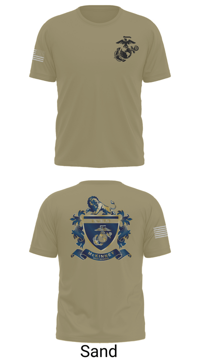 MHS MCJROTC 59562890 Old School Cotton Feel Shirt - 90