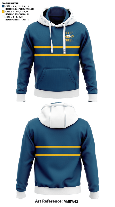 Franklin County High School Cheer 12628836 Hoodie - 41
