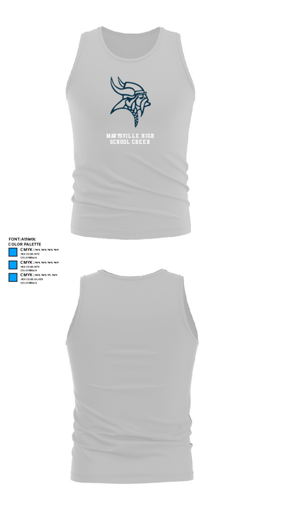 Marysville High School Cheer 26495942 Tank Top - 13