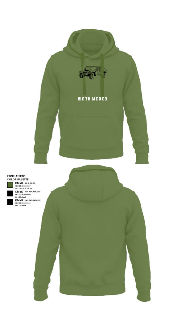 Hoodie, 810th med co, Army, Teamtime, Team time, sublimation, custom sports apparel, team uniforms, spirit wear, spiritwear, sports uniforms, custom shirts, team store, custom team store, fundraiser sports, apparel fundraiser