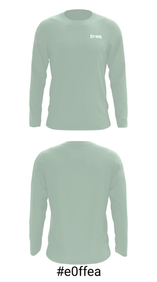 Long Sleeve Performance Shirt, Iraq, Men's Soccer, Teamtime, Team time, sublimation, custom sports apparel, team uniforms, spirit wear, spiritwear, sports uniforms, custom shirts, team store, custom team store, fundraiser sports, apparel fundraiser