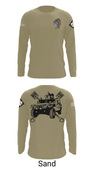 Long Sleeve Performance Shirt, FMS 1, OKARNG, , Teamtime, Team time, sublimation, custom sports apparel, team uniforms, spirit wear, spiritwear, sports uniforms, custom shirts, team store, custom team store, fundraiser sports, apparel fundraiser