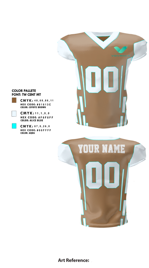 Football Jersey, Vovance-Footall, , Teamtime, Team time, sublimation, custom sports apparel, team uniforms, spirit wear, spiritwear, sports uniforms, custom shirts, team store, custom team store, fundraiser sports, apparel fundraiser