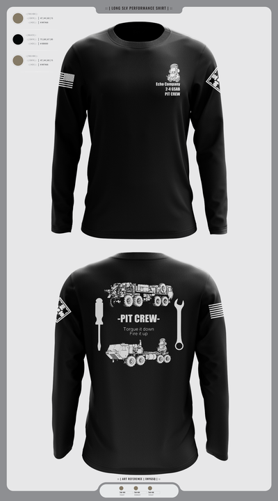Mx Plt E. Co 2-4 GSAB 4580239 Long Sleeve Performance Shirt 2