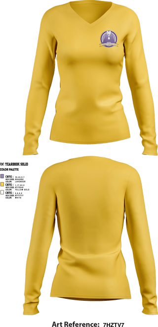 Women's Long Sleeve Vneck Shirt, Amsterdam High School Volleyball, Men's Volleyball, Teamtime, Team time, sublimation, custom sports apparel, team uniforms, spirit wear, spiritwear, sports uniforms, custom shirts, team store, custom team store, fundraiser sports, apparel fundraiser