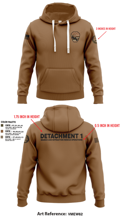 Detachment 1 27221981 Hoodie - 23