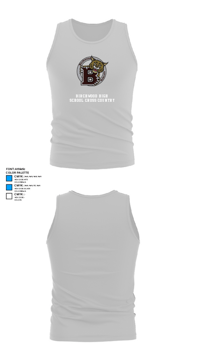 Birchwood High School Cross Country 28884786 Tank Top - 13