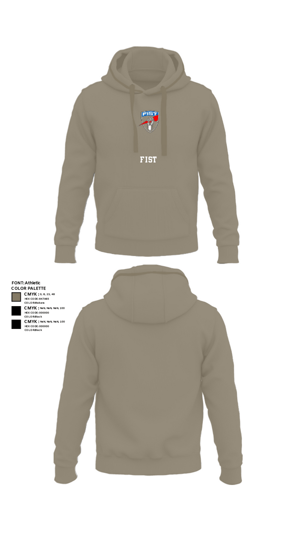 Hoodie, FiST, Army, Teamtime, Team time, sublimation, custom sports apparel, team uniforms, spirit wear, spiritwear, sports uniforms, custom shirts, team store, custom team store, fundraiser sports, apparel fundraiser