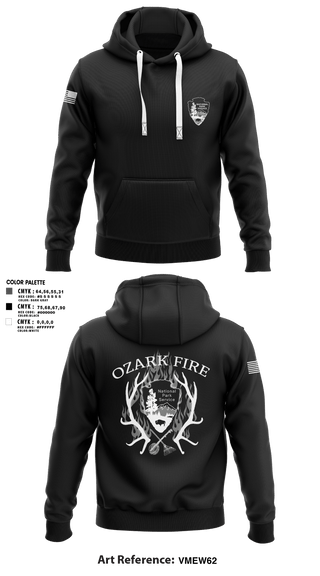 Hoodie, OZARK FIRE, Fire Department, Teamtime, Team time, sublimation, custom sports apparel, team uniforms, spirit wear, spiritwear, sports uniforms, custom shirts, team store, custom team store, fundraiser sports, apparel fundraiser