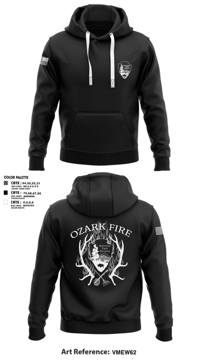 OZARK FIRE 56967541 Hoodie - 102