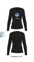 Natives 53820455 Women's Long Sleeve V-neck Shirt - 34