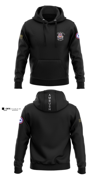 Hoodie, 312th HR CO, A1 Postal, Army, Teamtime, Team time, sublimation, custom sports apparel, team uniforms, spirit wear, spiritwear, sports uniforms, custom shirts, team store, custom team store, fundraiser sports, apparel fundraiser