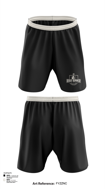 RidgeRunner Logistics 57154261 Athletic Shorts With Pockets - 106