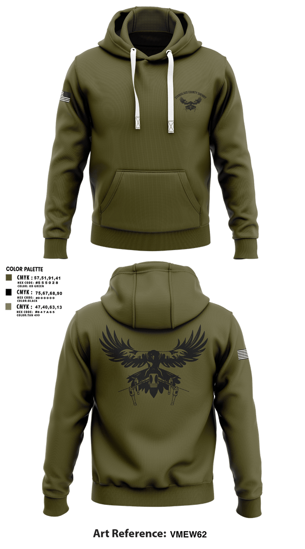 Hoodie, Stanislaus County Sheriff, Police, Teamtime, Team time, sublimation, custom sports apparel, team uniforms, spirit wear, spiritwear, sports uniforms, custom shirts, team store, custom team store, fundraiser sports, apparel fundraiser