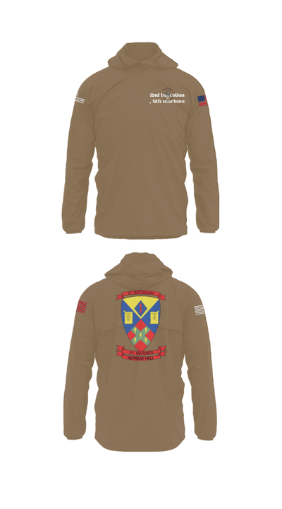 2nd battalion , 5th marines 24744641 Windbreaker - 12