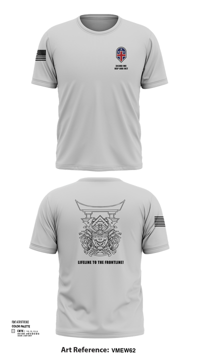 343rd Medical Hospital Augmentation Detachment 45513256 Short Sleeve Performance Shirt - 153