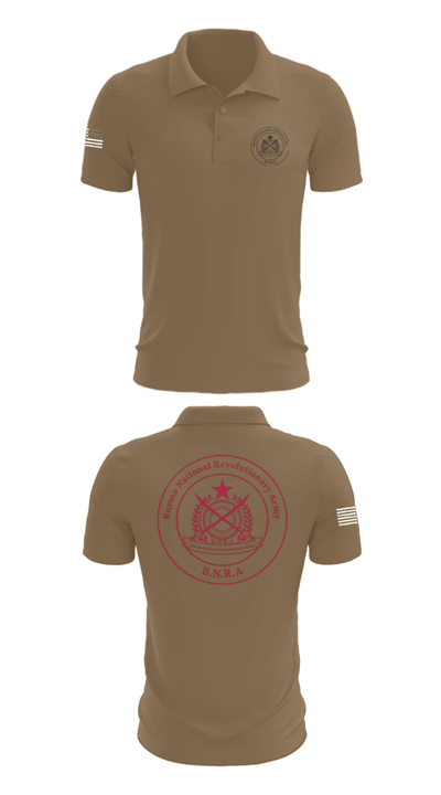 B.N.R.A 22892000 Short Sleeve Performance Polo - 7
