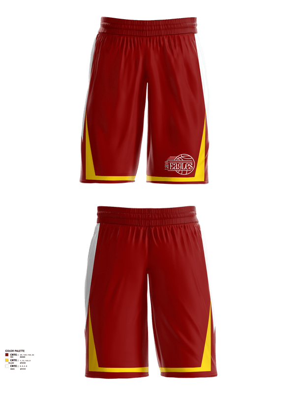 Womens Basketball Shorts, Ellicottville Central Middle School Basketball, Women's Basketball, Teamtime, Team time, sublimation, custom sports apparel, team uniforms, spirit wear, spiritwear, sports uniforms, custom shirts, team store, custom team store, fundraiser sports, apparel fundraiser