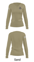 6-8 CAV A Troop 82506347 Women's Long Sleeve V-neck Shirt - 97