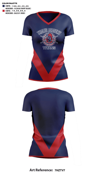 Womens Short Sleeve Vneck Shirt, Thales Academy-Apex High School Cheer, Cheer, Teamtime, Team time, sublimation, custom sports apparel, team uniforms, spirit wear, spiritwear, sports uniforms, custom shirts, team store, custom team store, fundraiser sports, apparel fundraiser